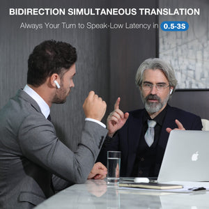 Timekettle WT2 Edge Translator Earbuds 40 Languages & 93 Accent (OFFLINE)
