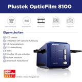 Plustek OpticFilm 8100 Slide & Film Scanner - Brand New