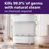 Phillip Advent Advance Bottle Sterilize and Store Kills 99.9% of Germs SCF291/00