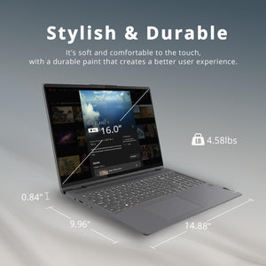 Lenovo IdeaPad Flex 5 16"" 2-in-1  IPS Laptop, i7-1255U - 16GB - 512GB SSD Win 11