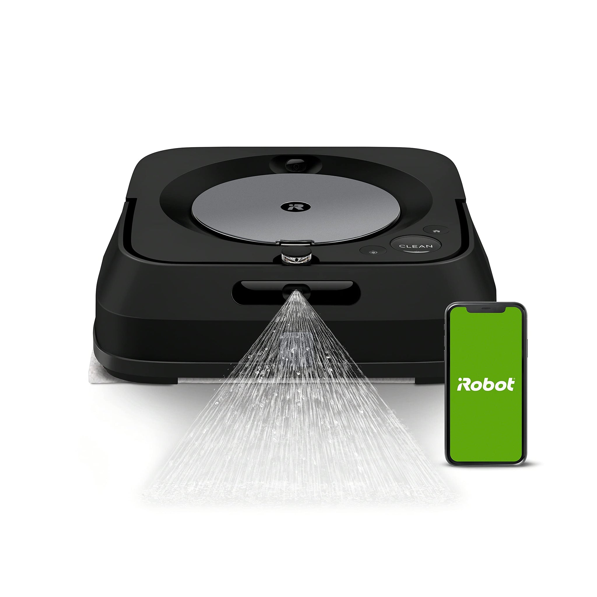 iRobot Braava Jet m6 6113 Ultimate Robot Mop - Wi-Fi Connected, Precision Jet Spray, Smart Mapping, Compatible with Alexa, Ideal for Multiple Rooms, Recharges and Resumes, Graphite