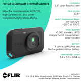 FLIR C3-X Compact Air Infrared Thermal Imaging Camera Wi-Fi Cloud NEW