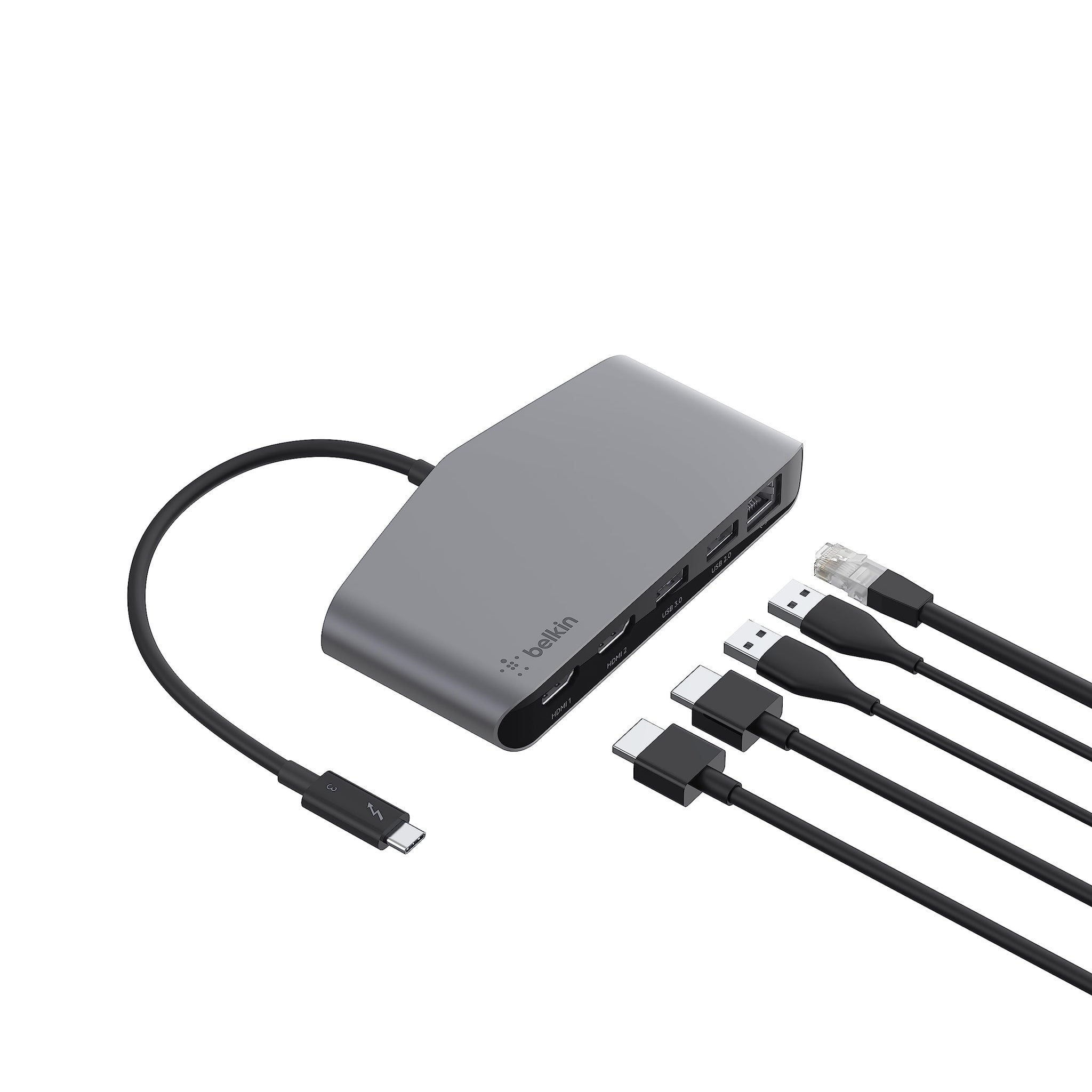 Belkin Thunderbolt 3 Dock Mini HD With Cable - Usb C Hub - Usb C Docking Station