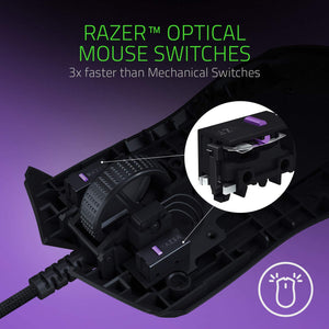 Razer Ultralight Ambidextrous Wired Gaming Mouse 2nd Gen Razer Optical Switches