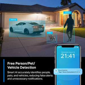 TP-Link 𝗧𝗮𝗽𝗼 MagCam, Outdoor Security Camera, Magnetic Mount Wireless Camera