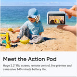 Insta360 GO 3S 4K Standard Edition Action Camera - White Arctic, 128GB