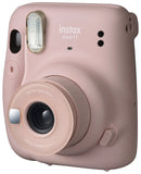 NEW Fujifilm Instax Mini 11 Instant Camera - Blush Pink - Big Bundle