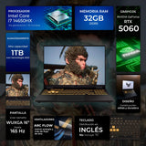 ASUS Tuf Gaming Notebook FX608 16" i7-14650HX 32GB 1TB SSD GeForce RTX 5060 W11H