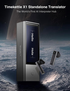 Timekettle X1 AI Interpreter Hub Translation headphones + hub Device Sealed - New