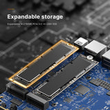 BOSGAME P4 Pro Mini PC - Ryzen 7 5800U, 32GB RAM, 1TB SSD, Win 11 Pro, 6E Dual LAN