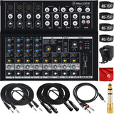 Mackie Mix12FX 12-channel Compact Mixer with Effects- NEW - BUNDLE