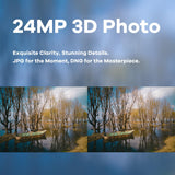 Kandao QooCam EGO 3D Stereo Cinema Camera 24MP/8K Photos/4K 60FPS KIT - NEW