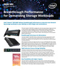 Intel Optane 905P Series 960GB, U.2 PCIe 3.0 x4 NVMe, 2.5" Internal SSD