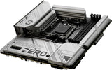 MSI B650M PROJECT ZERO AMD AM5 Ryzen 9000 8000 7000 mATX BackConnect Motherboard