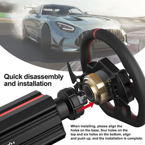 PXN V12 Lite Direct Drive Servo Racing Wheel with Pedals 6Nm FFB For PC PS4 Xbox