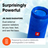 NEW JBL Flip 4 Waterproof Portable Bluetooth Speaker - Blue