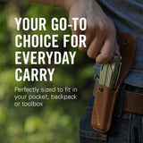 LEATHERMAN, Wave+, 18-in-1 Full-Size, Versatile Multi-tool for DIY, Home, Garden, Outdoors or Everyday Carry (EDC), Stainless Steel