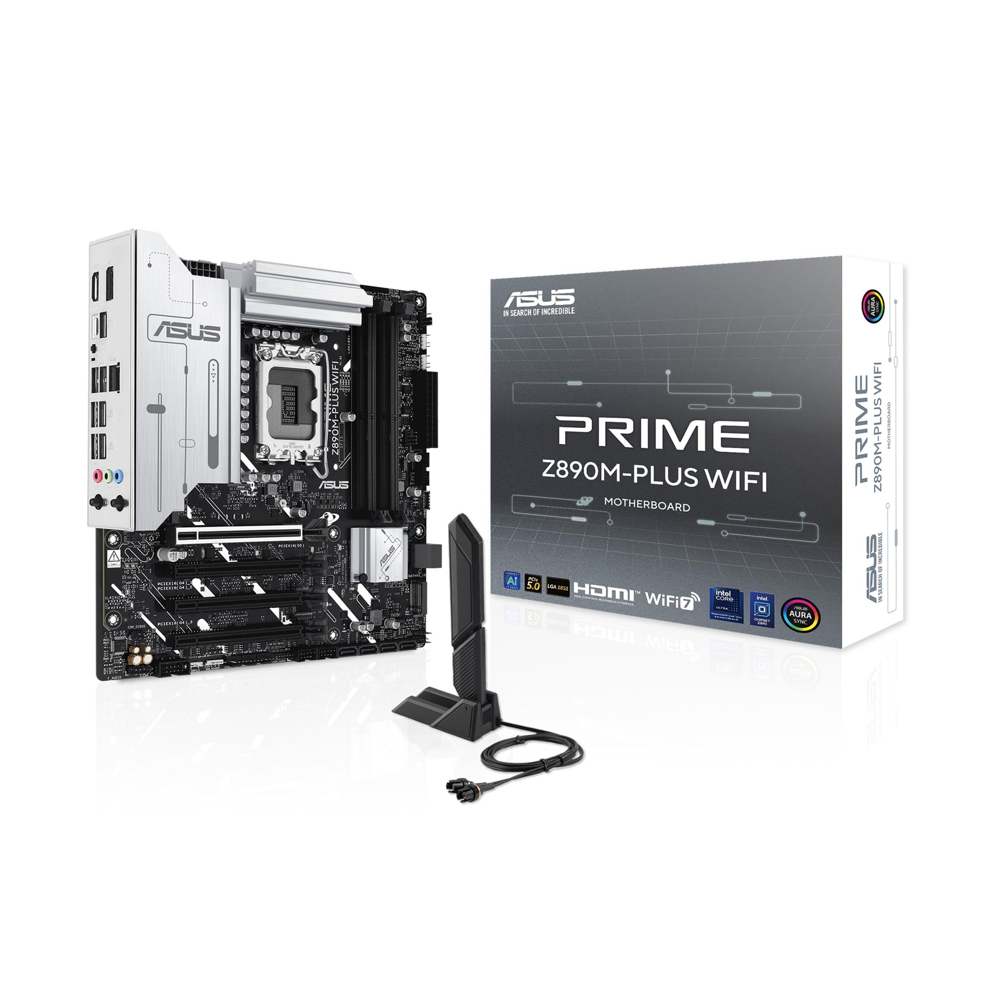 ASUS PRIME Z890M-PLUS WIFI Z890 LGA 1851 MOTHERBOARD