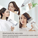 Panasonic Nanoe Salon Hair Dryer with Oscillating QuickDry Nozzle - NEW