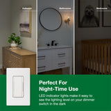 LUTRON MAESTRO LED+ MACL-153M-WH Dimmer Switch White - NEW