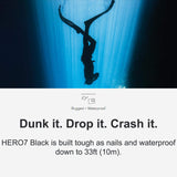 GoPro HERO7 Black + Extra Battery Waterproof Touch 4K Ultra HD Video Action Camera