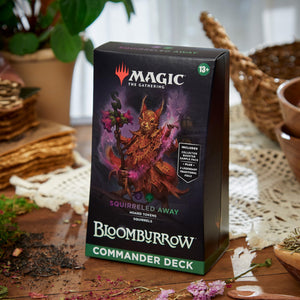 Bloomburrow Commander Deck - Squirreled Away MTG Brand New Sealed