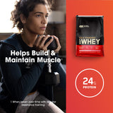 OPTIMUM NUTRITION 100% Gold Standard Whey Protein Delicious Strawberry 10 lb Bag