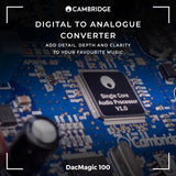 Cambridge Audio DacMagic 100 - Digital to Analogue Converter - Black