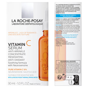 La Roche-Posay Vitamin C Serum Anti-Wrinkle Concentrate 1 oz Exp. 07/2027