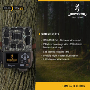 New Browning Dark Ops Pro Trail Camera DCL - BTC-6DCL