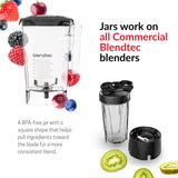 Blendtec Stealth 885 Commercial Blender w/ Sound Enclosure + (2) WildSide Jars