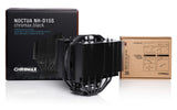 Noctua NH-D15S CChromax. Dual-Tower CPU Cooler NF-A15 PWM 140mm Fan (Black)