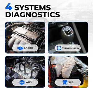 TOPDON AD500 PRO+ Automotive OBD2 Scanner Engine ABS SRS EBP SAS Diagnostic Tool
