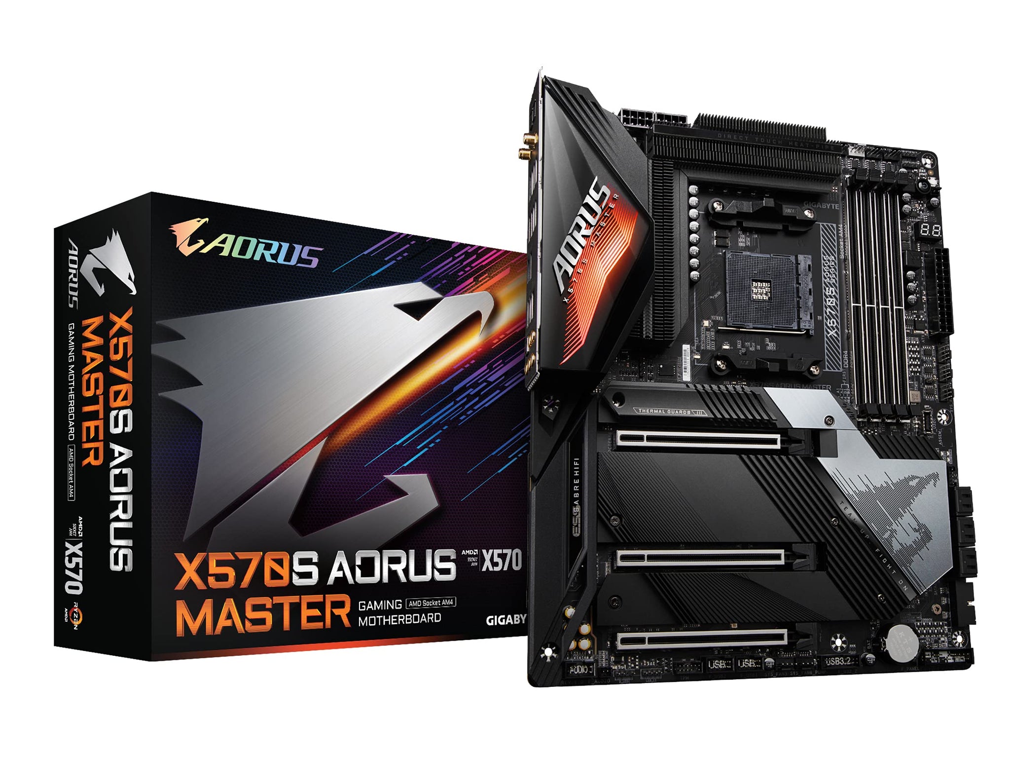 GIGABYTE X570S AORUS MASTER AM4 ATX AMD Motherboard