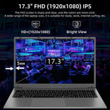 SGIN 17.3" Laptop Intel Celeron N5095 @ 2.9 GHz 512GB SSD 24GB RAM Windows 11