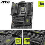 MSI MAG X870E TOMAHAWK WIFI Socket AM5 AMD ATX Motherboard DDR5 Wi-Fi 7 NEW