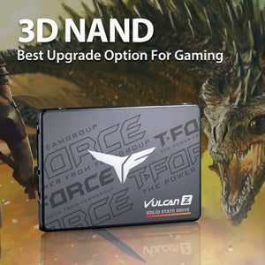 Team Group SSD 1TB T-FORCE VULCAN Z 2.5" SATA III 3D NAND Internal Drive