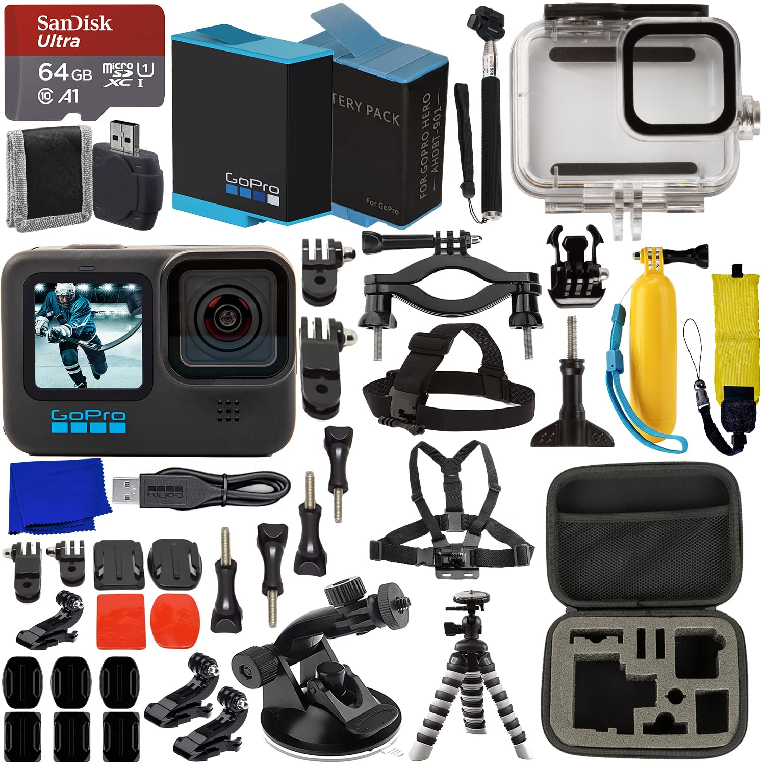 GoPro HERO11 Black (Hero 11) - Ultimaxx Premium Bundle