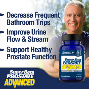 SUPER BETA PROSTATE Advanced – Prostate Support Supplement for Men's Health 120