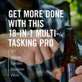 LEATHERMAN, Wave+, 18-in-1 Full-Size, Versatile Multi-tool for DIY, Home, Garden, Outdoors or Everyday Carry (EDC), Stainless Steel