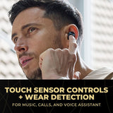 Technics EAH-AZ80 Premium True Wireless Noise-Cancelling Earbuds BLK EAH-AZ80E-K
