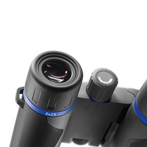 ZEISS 8x25 Terra ED Pocket Binoculars - Compact - Waterproof - Grey - New