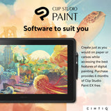 Wacom Cintiq 22 Drawing Tablet w/ Screen 21.5" Full HD Display w/ Pro Pen 2 - NEW