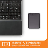 WD 6TB Elements Portable External Hard Drive for Windows USB 3.2 Gen 1/USB 3.0