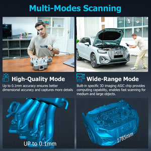 Creality 3D Scanner CR-Scan Ferret Pro Upgrade Handheld Scanner Anti-Shake Track