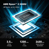 NEW Beelink SER3 Mini PC - Ryzen 3200U @ 3.5Ghz - 16GB RAM - 500GB M.2 SSD