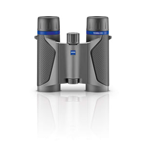 ZEISS 8x25 Terra ED Pocket Binoculars - Compact - Waterproof - Grey - New