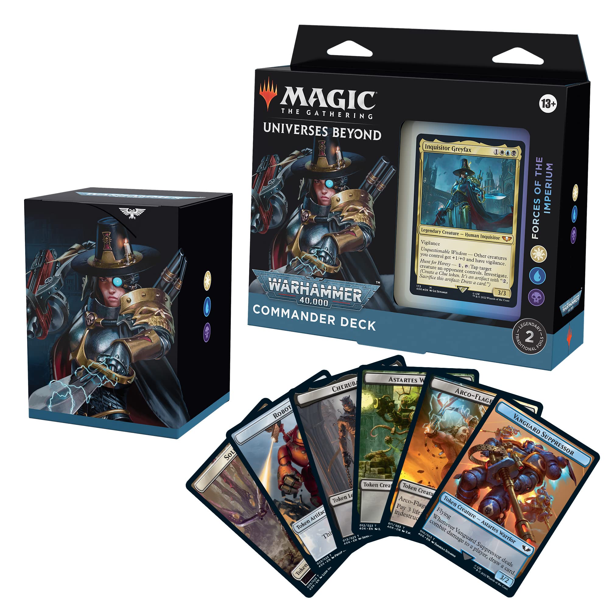 Warhammer 40,000 Forces Of The Imperium Commander Deck MTG Sealed