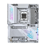 GIGABYTE X870E AORUS PRO X3D ICE AMD AM5 LGA 1718 ATX Motherboard, Ryzen 9000/8000/7000, DDR5, 18+2+2 Power Phase, 4X M.2, PCIe 5.0, WiFi, 5GbE