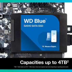 WD Blue 500GB SA510 2.5" Internal Solid State Drive SSD - WDS500G3B0A